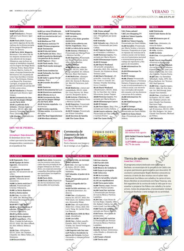 ABC SEVILLA 11-08-2024 página 71
