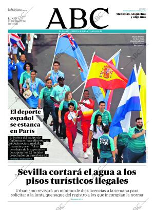 ABC SEVILLA 12-08-2024 página 1