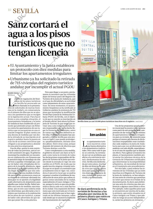 ABC SEVILLA 12-08-2024 página 10