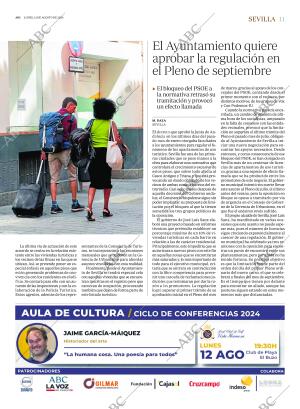 ABC SEVILLA 12-08-2024 página 11