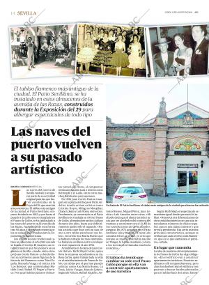 ABC SEVILLA 12-08-2024 página 14