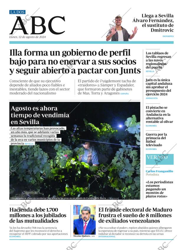 ABC SEVILLA 12-08-2024 página 2