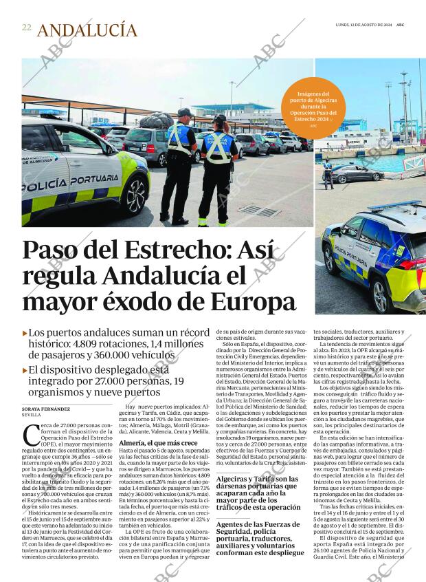 ABC SEVILLA 12-08-2024 página 22