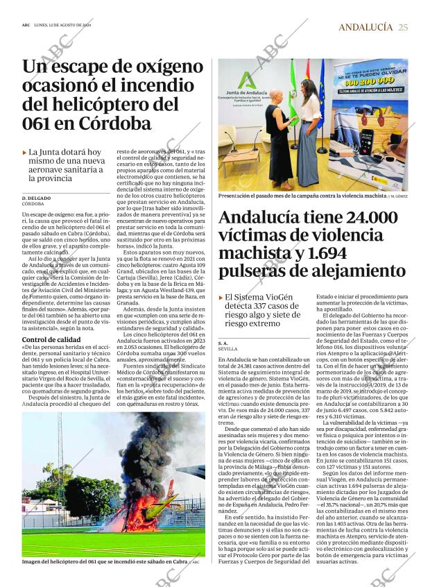 ABC SEVILLA 12-08-2024 página 25
