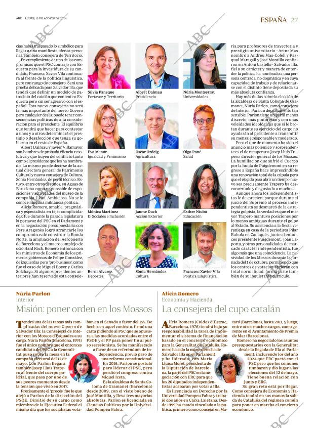 ABC SEVILLA 12-08-2024 página 27