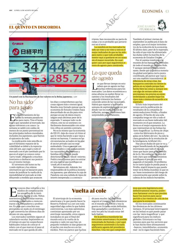 ABC SEVILLA 12-08-2024 página 43