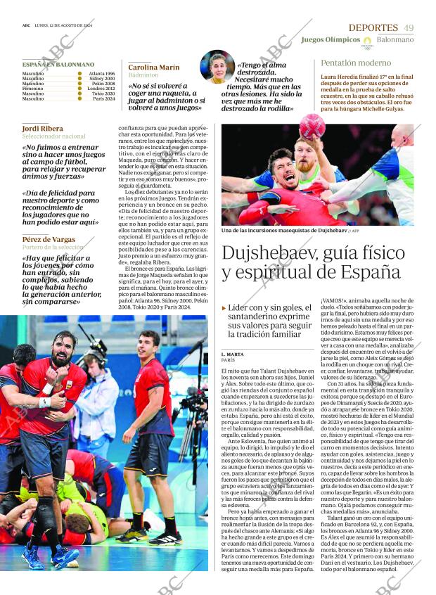 ABC SEVILLA 12-08-2024 página 49
