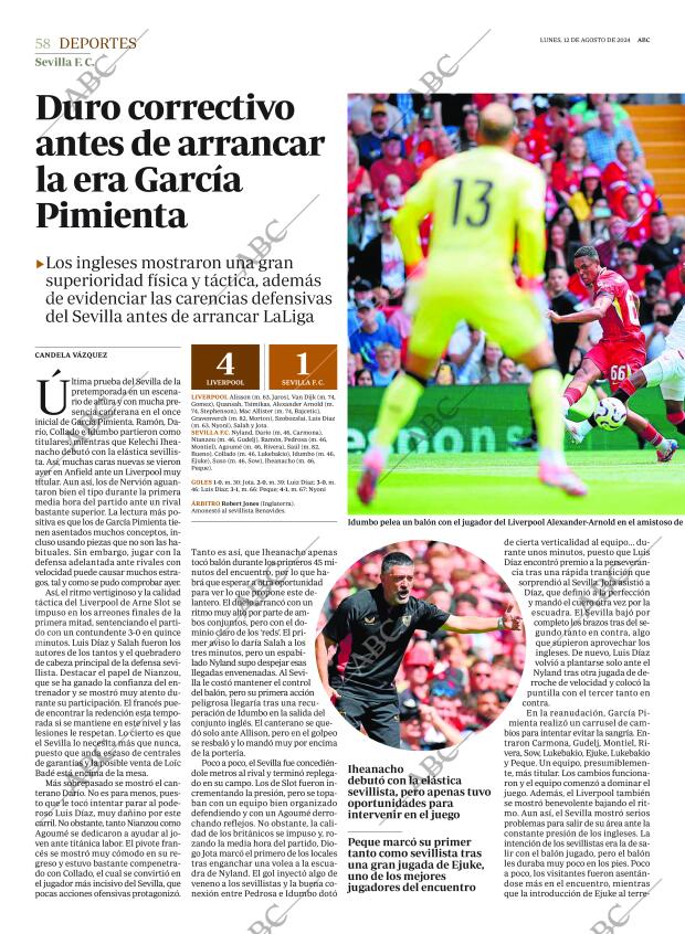 ABC SEVILLA 12-08-2024 página 58