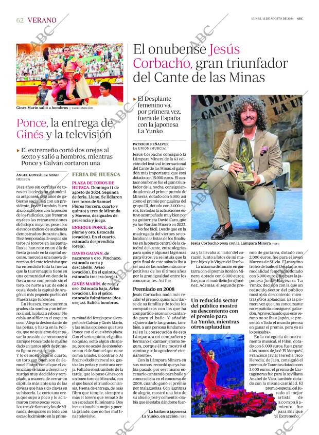ABC SEVILLA 12-08-2024 página 62
