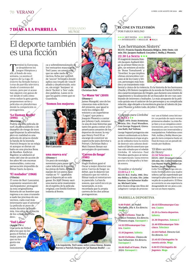 ABC SEVILLA 12-08-2024 página 70