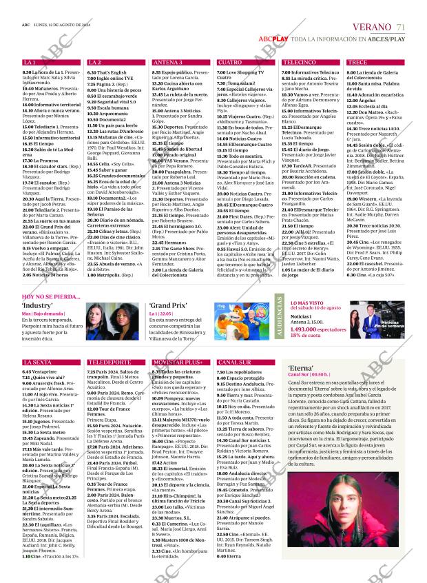 ABC SEVILLA 12-08-2024 página 71