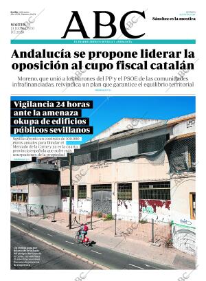 ABC SEVILLA 13-08-2024 página 1