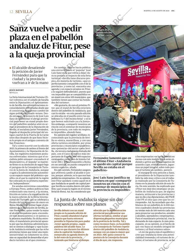 ABC SEVILLA 13-08-2024 página 12