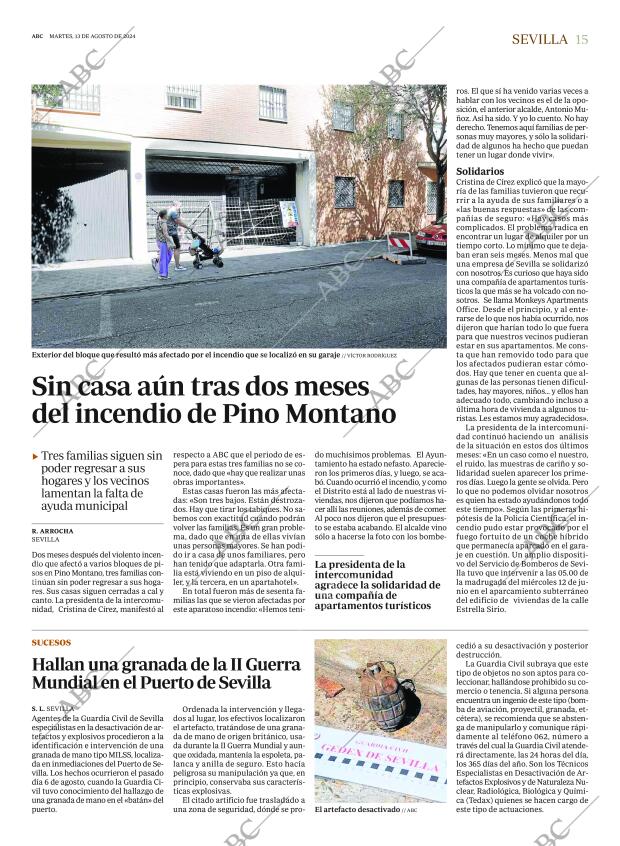 ABC SEVILLA 13-08-2024 página 15