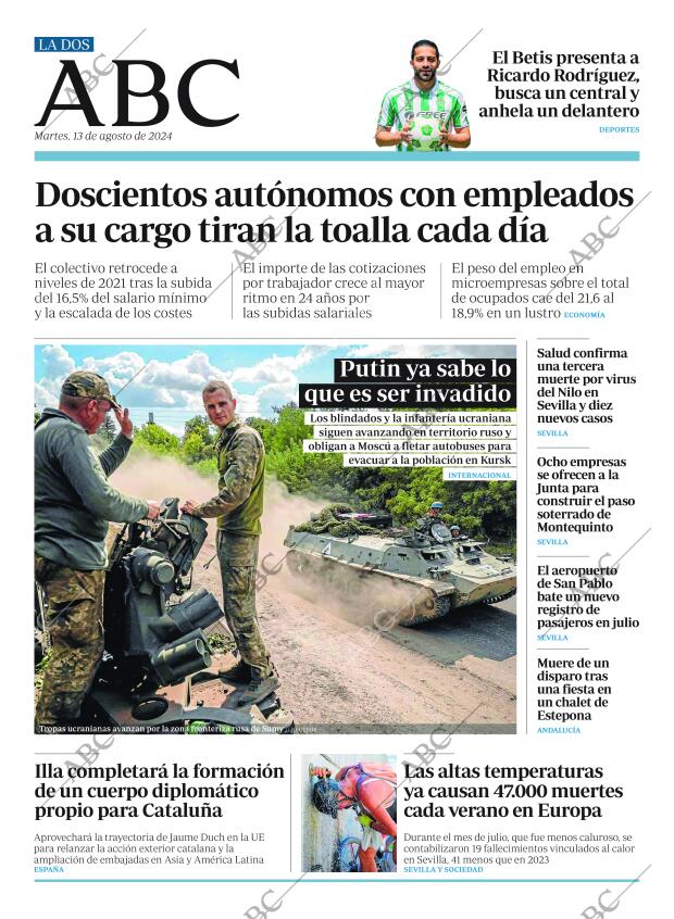 ABC SEVILLA 13-08-2024 página 2
