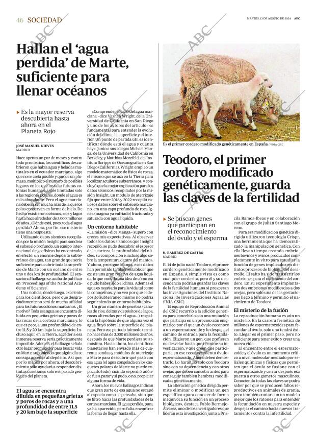 ABC SEVILLA 13-08-2024 página 46