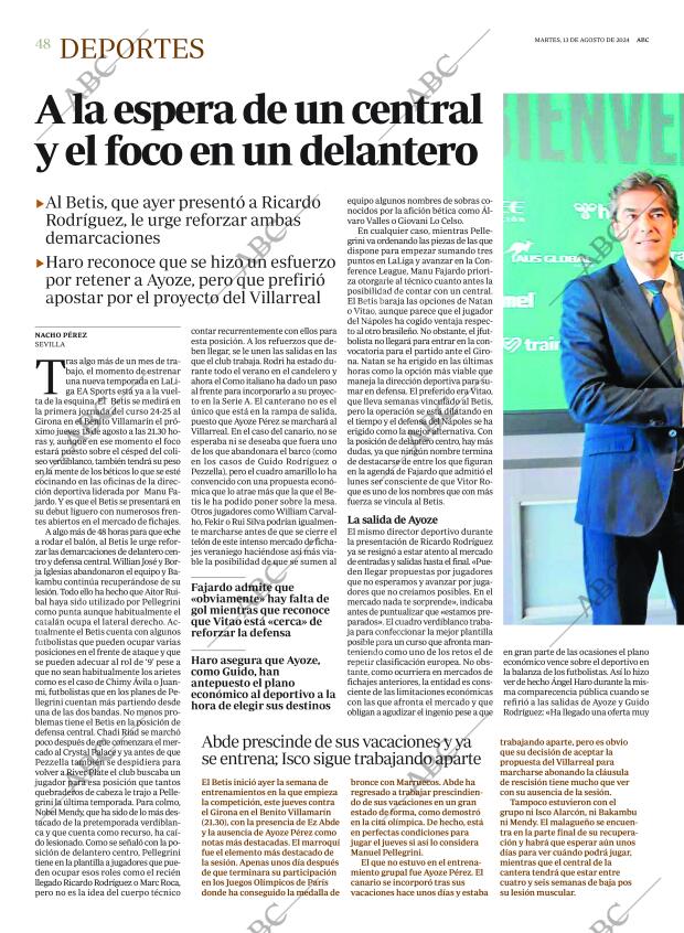 ABC SEVILLA 13-08-2024 página 48