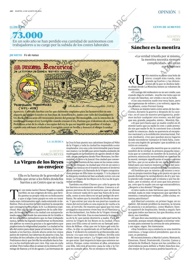 ABC SEVILLA 13-08-2024 página 5