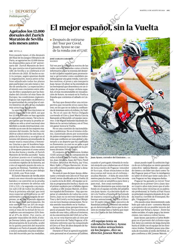 ABC SEVILLA 13-08-2024 página 54