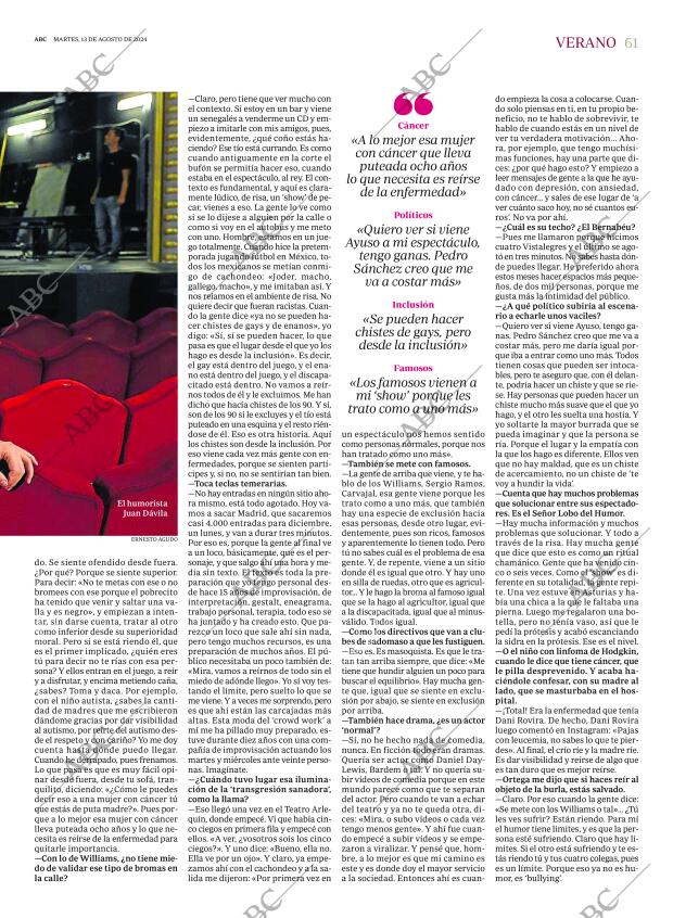 ABC SEVILLA 13-08-2024 página 61