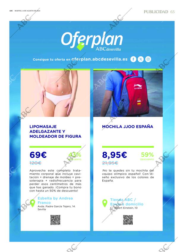 ABC SEVILLA 13-08-2024 página 65