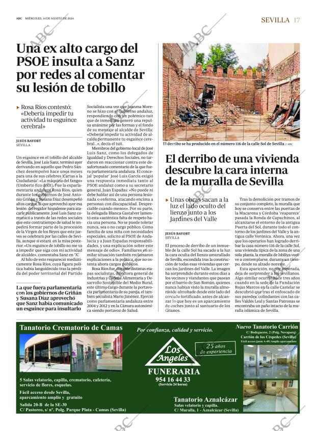 ABC SEVILLA 14-08-2024 página 17