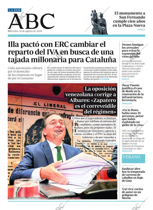 ABC SEVILLA 14-08-2024 página 2