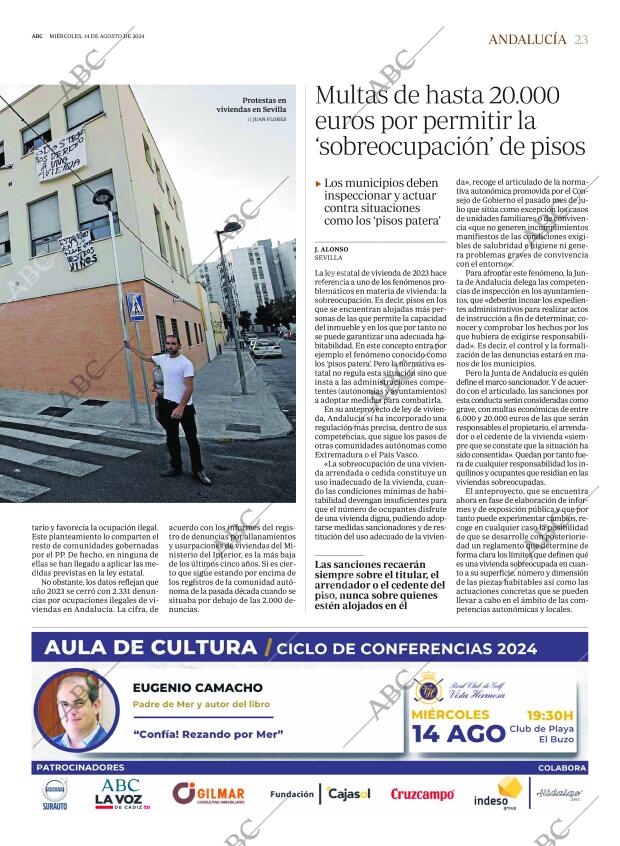 ABC SEVILLA 14-08-2024 página 23