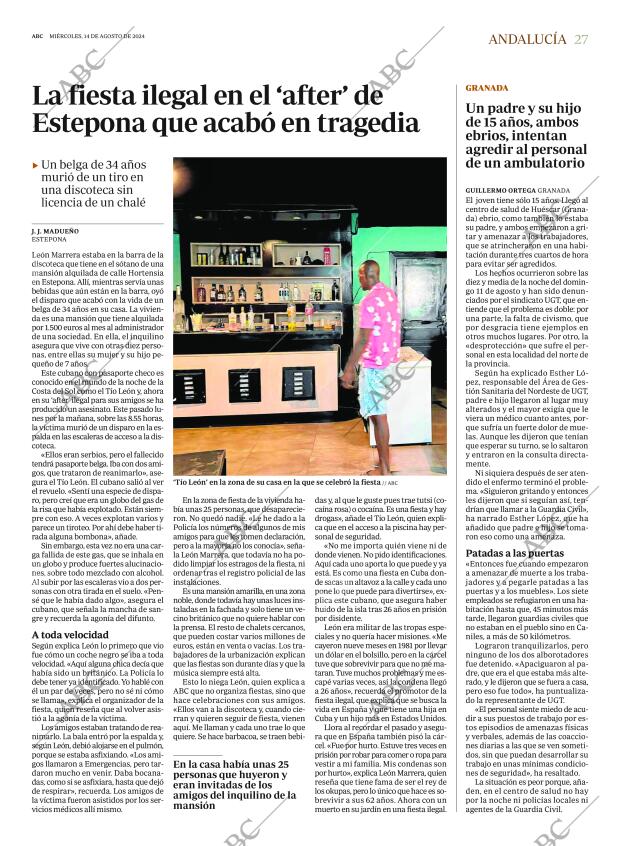 ABC SEVILLA 14-08-2024 página 27