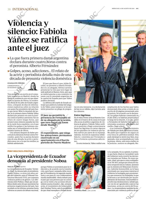 ABC SEVILLA 14-08-2024 página 38