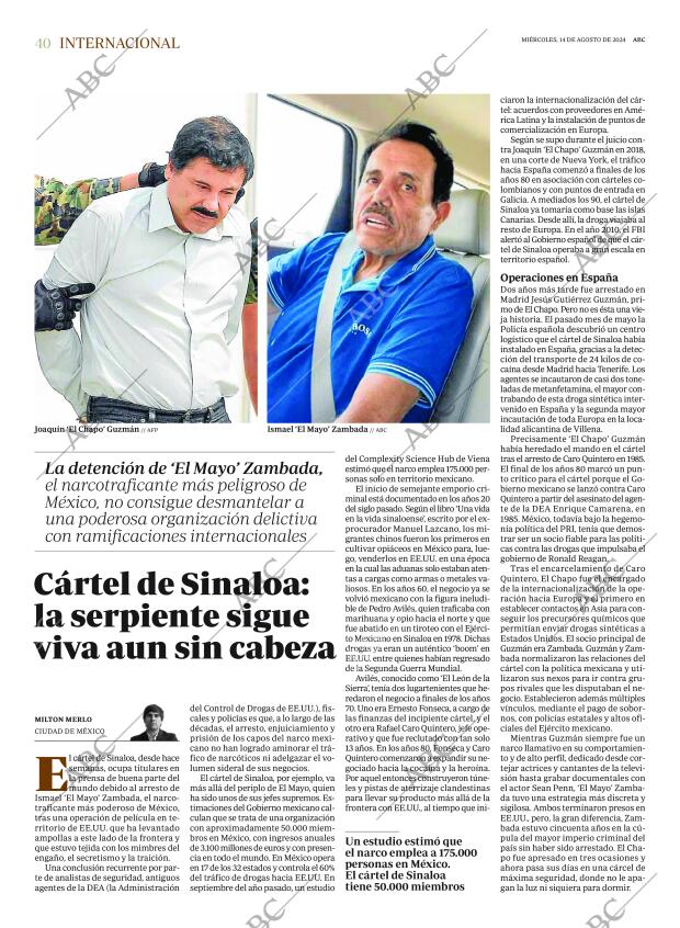 ABC SEVILLA 14-08-2024 página 40