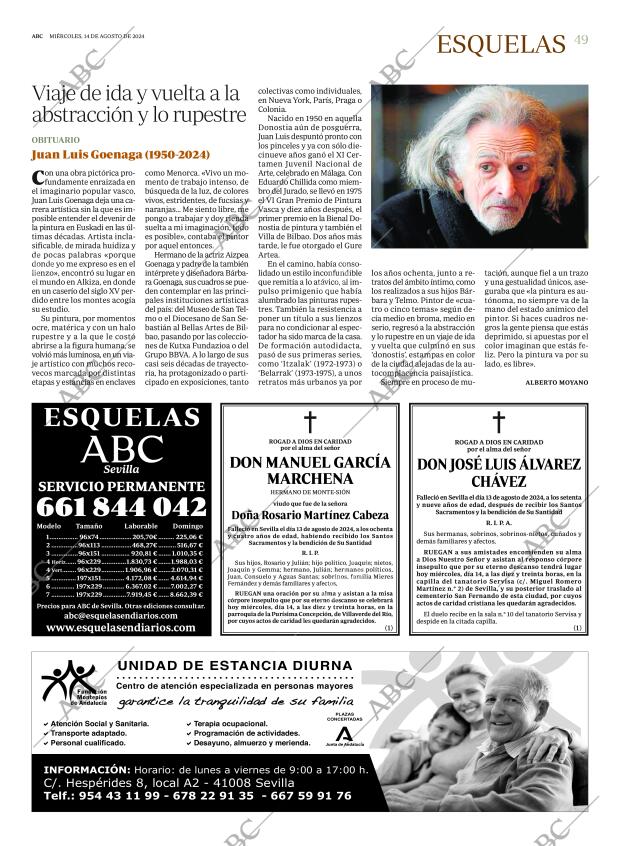 ABC SEVILLA 14-08-2024 página 49