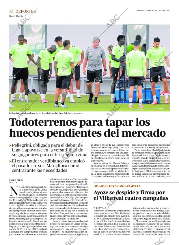 ABC SEVILLA 14-08-2024 página 52