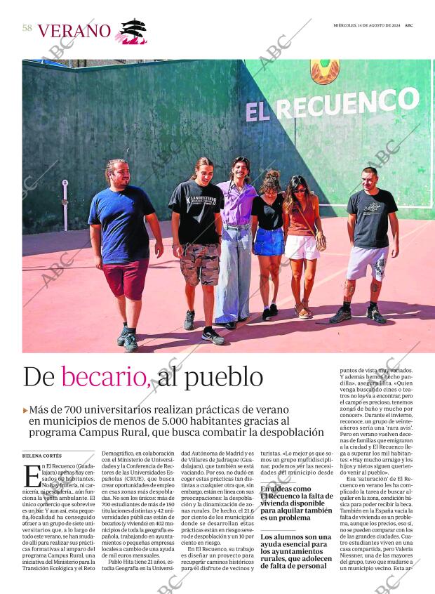 ABC SEVILLA 14-08-2024 página 58