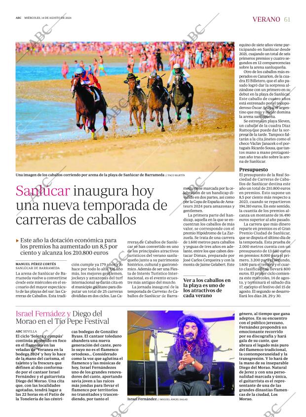 ABC SEVILLA 14-08-2024 página 61