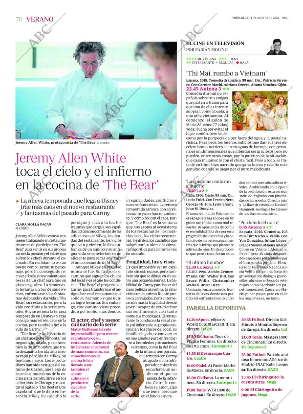 ABC SEVILLA 14-08-2024 página 70