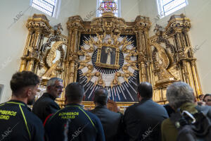 Isabel Díaz Ayuso y José Luis Martínez Almeida en la misa en honor a Nuestra...