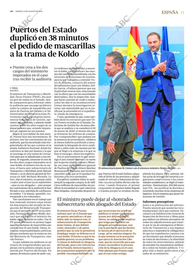 ABC MADRID 24-08-2024 página 11