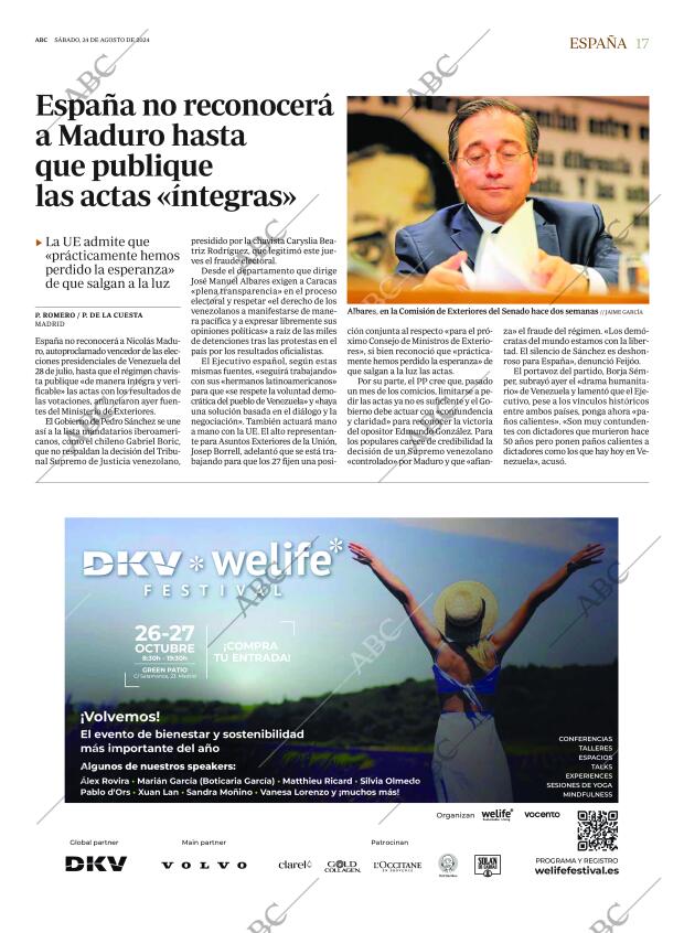ABC MADRID 24-08-2024 página 17