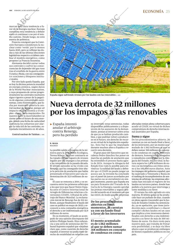 ABC MADRID 24-08-2024 página 25