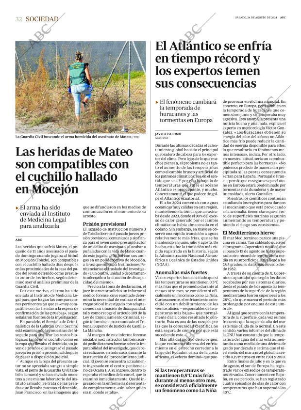 ABC MADRID 24-08-2024 página 32