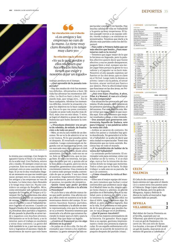 ABC MADRID 24-08-2024 página 35