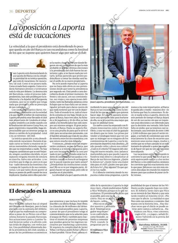 ABC MADRID 24-08-2024 página 36