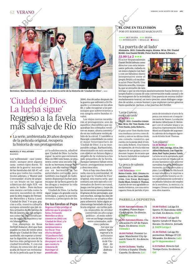 ABC MADRID 24-08-2024 página 62