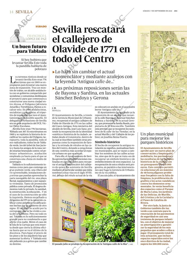 ABC SEVILLA 07-09-2024 página 14