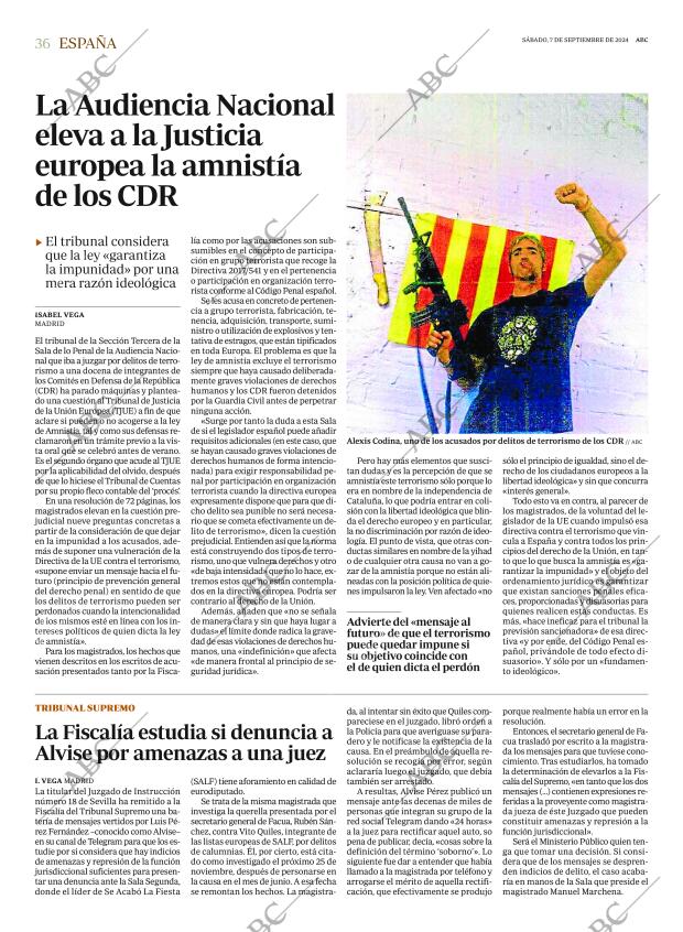 ABC SEVILLA 07-09-2024 página 36