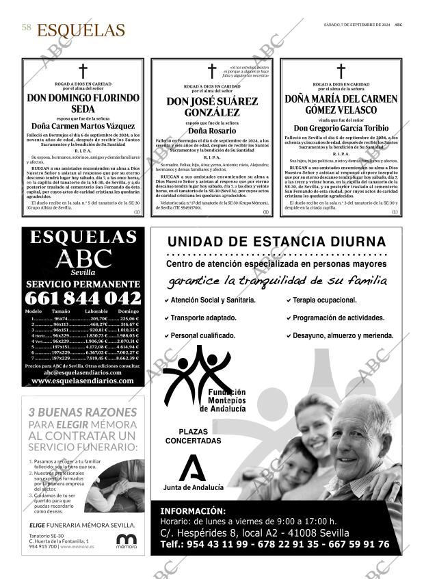 ABC SEVILLA 07-09-2024 página 58