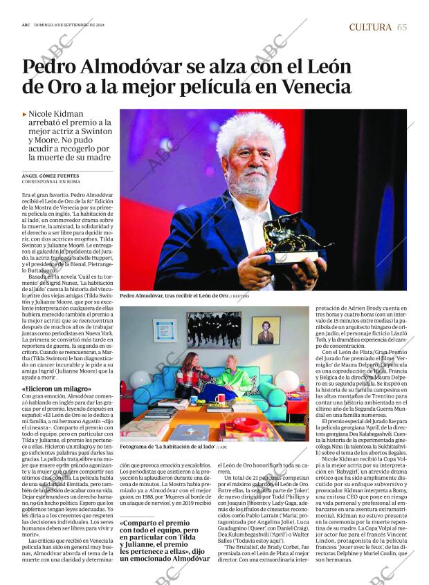 ABC SEVILLA 08-09-2024 página 65