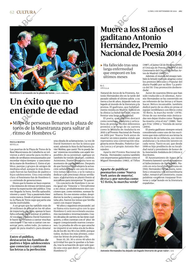ABC SEVILLA 09-09-2024 página 62