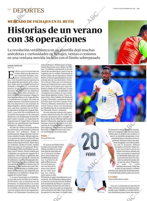 ABC SEVILLA 09-09-2024 página 66